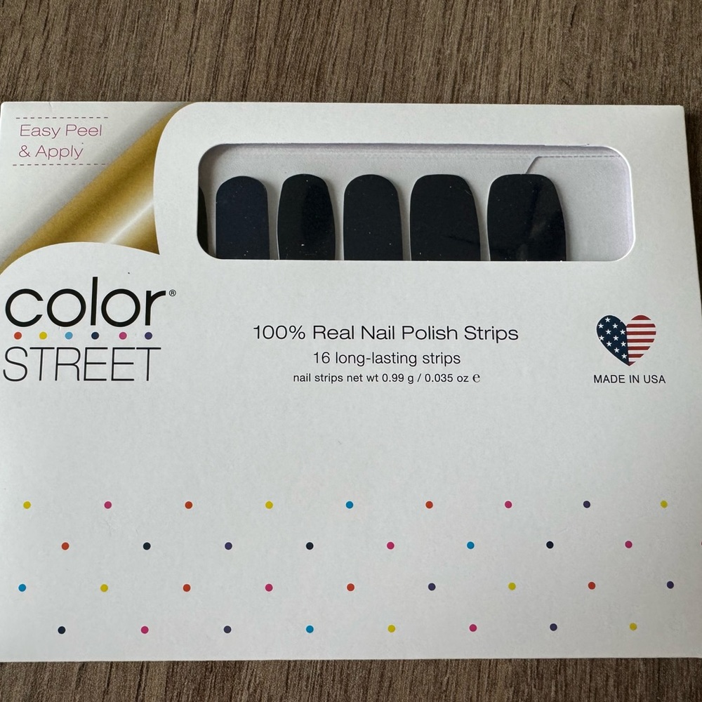 Color Street Nails USNavy NWT